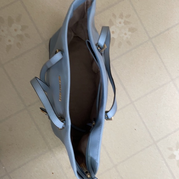 large baby blue tote bag - Picture 2 of 3